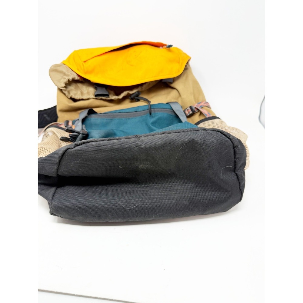 Kavu Timaru Backpack Colorblock Hiking Travel Canvas Bag Rucksack One Size - Picture 5 of 6